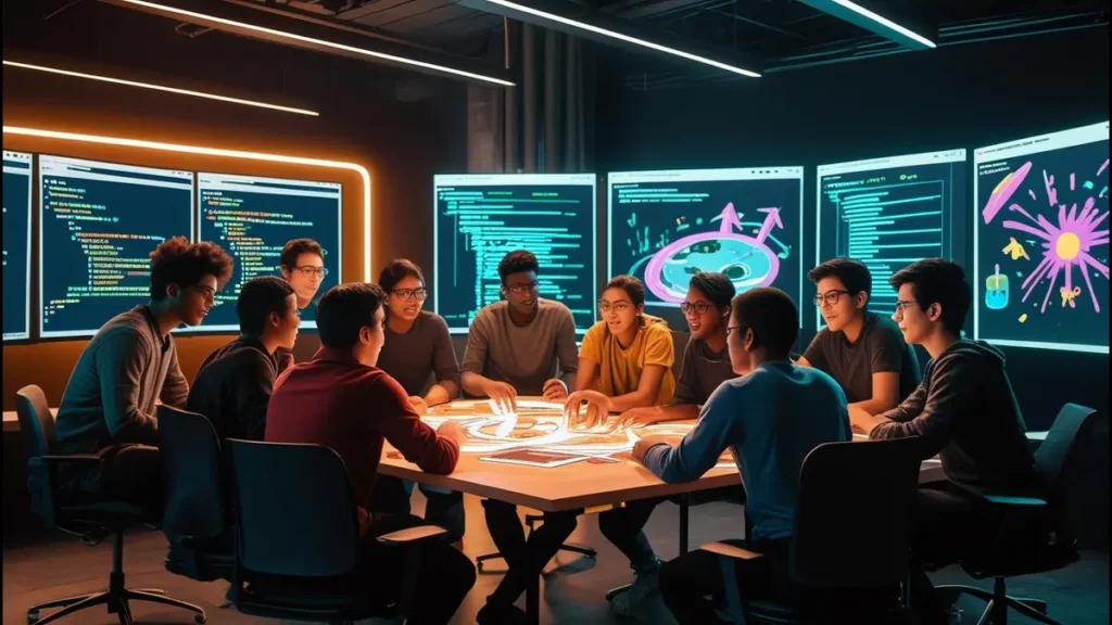 The developers are encouraged to re-think the role of AI.