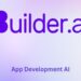 Dashboard view of AI app builders creating apps from text prompts without coding.