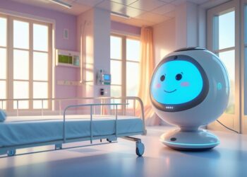 AI voice assistant supporting aged care client at home via smart device