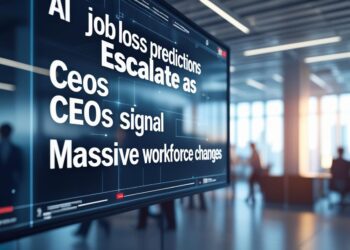 AI Job Loss Predictions Escalate as CEOs Signal Massive Workforce Changes