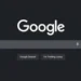 Google homepage showing AI Mode button beneath the search bar in 2025