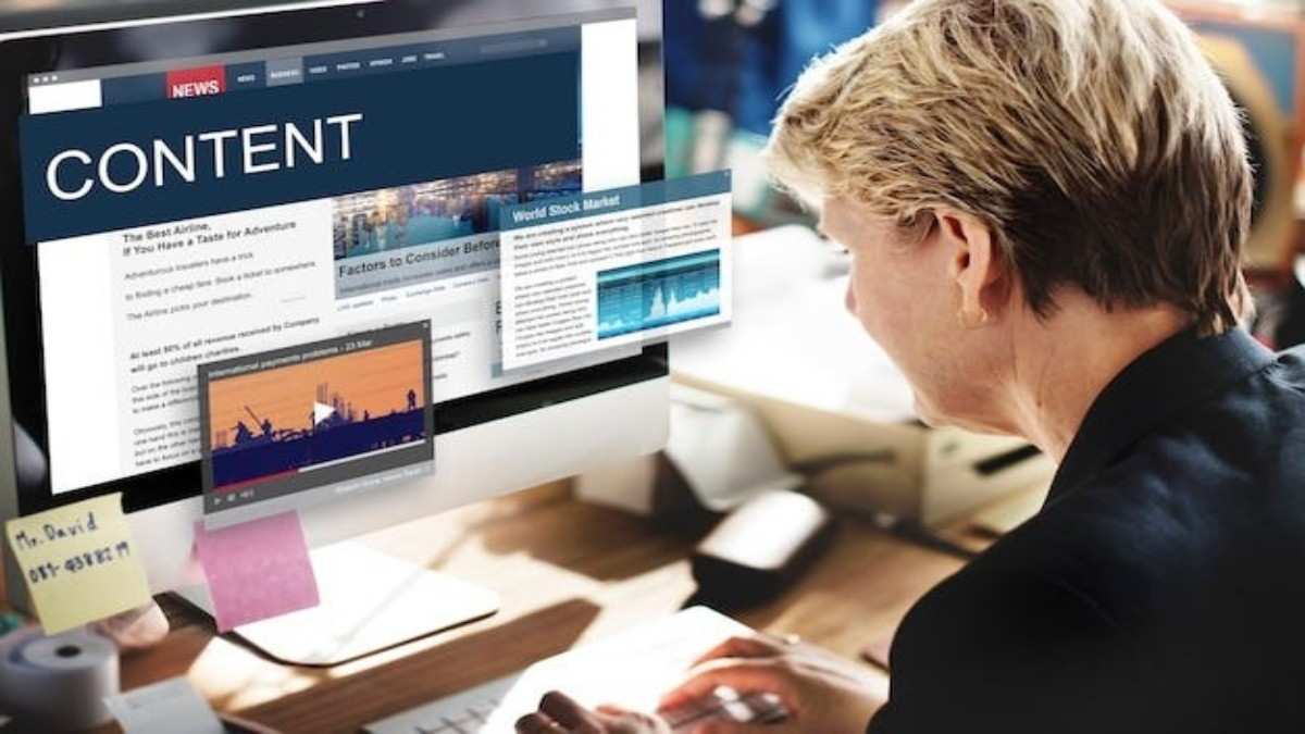 Illustration of content moderation tools balancing online safety with free speech on digital platforms.