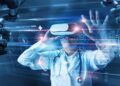 AI diagnostic platform analyzing medical images for early detection of chronic diseases in a U.S. healthcare setting