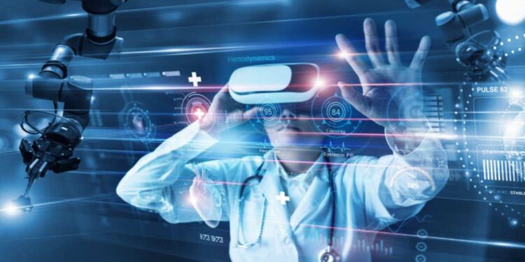 AI diagnostic platform analyzing medical images for early detection of chronic diseases in a U.S. healthcare setting