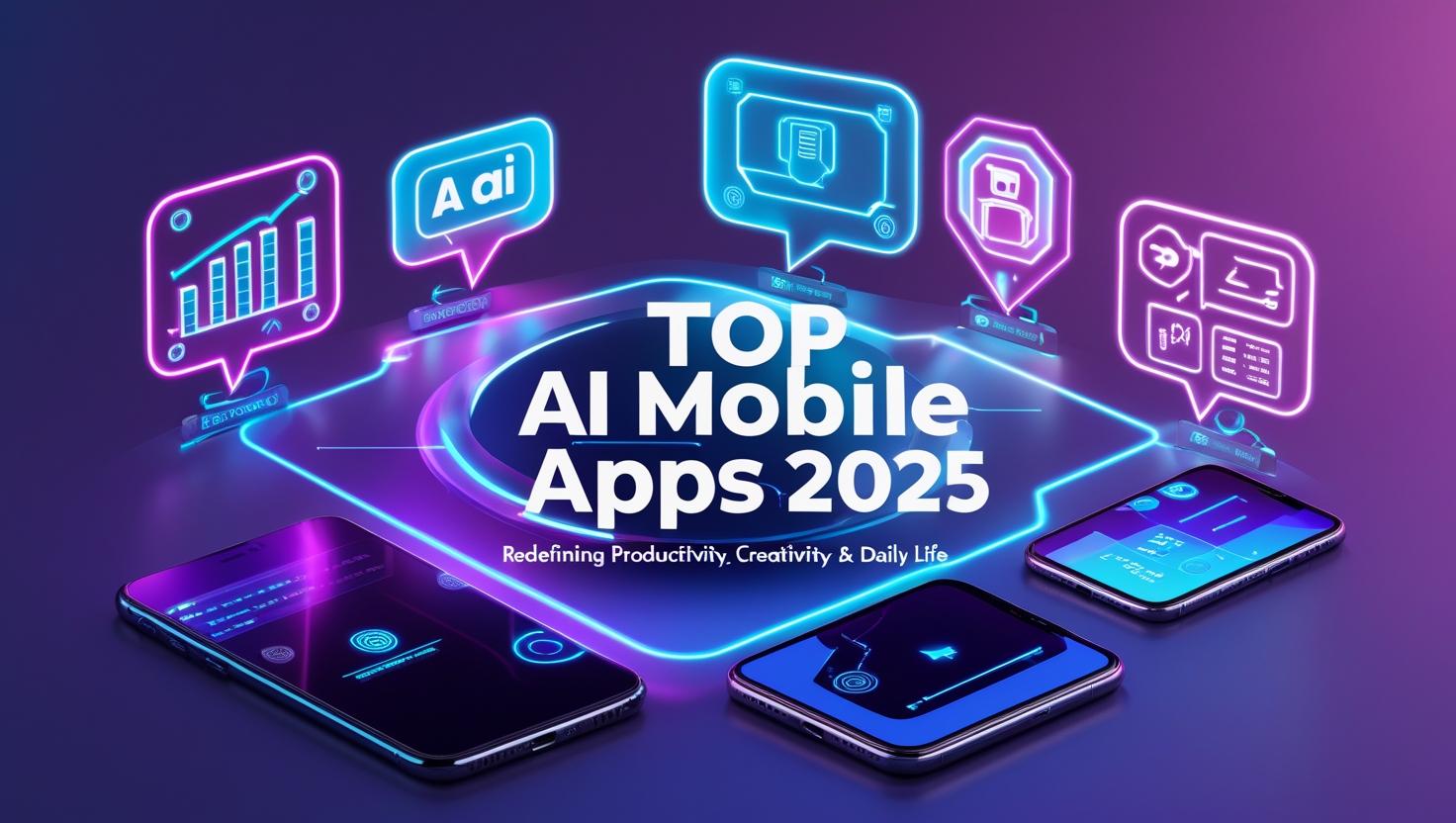The Artificial intelligence applications are quickly redefining the mobile experience in the iPhone and Android systems in 2025