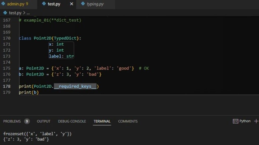 "Visual guide to structuring a research team using Python TypedDict for role-based collaboration."