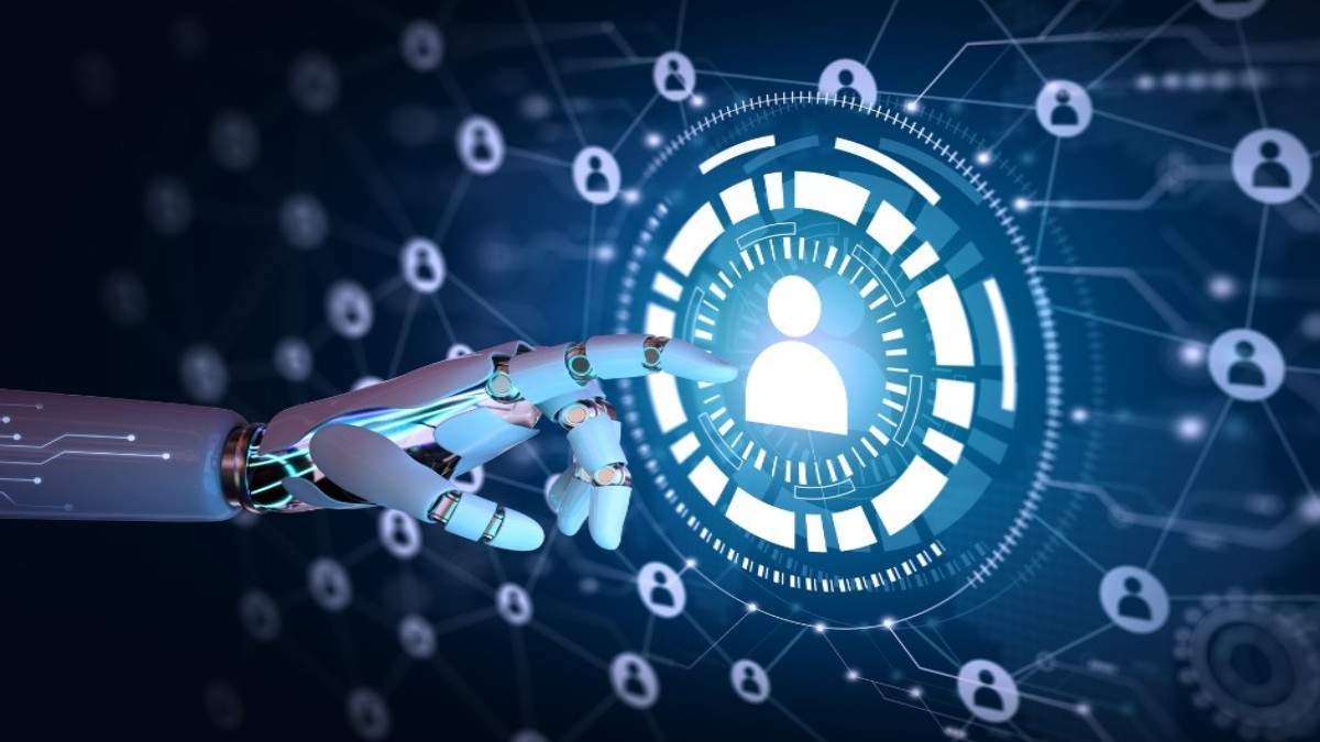 AI in recruitment platform displaying anonymized candidate profiles to reduce bias and promote fair hiring practices.