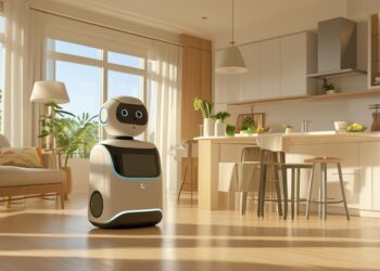 Robot using Google’s Gemini Robotics On-Device AI system