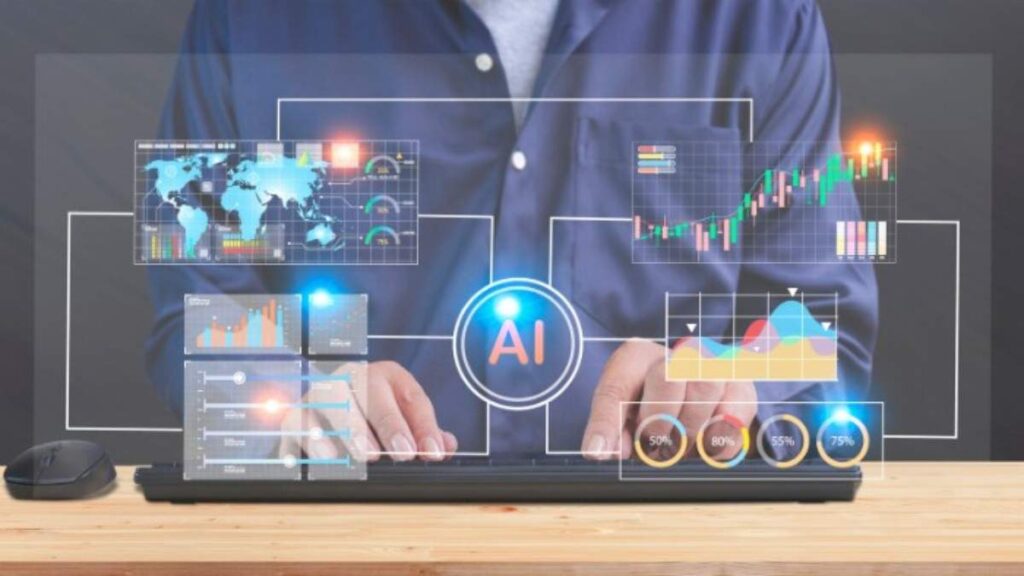 Diagram comparing manual, automated, and hybrid AI auditing methods in business systems.