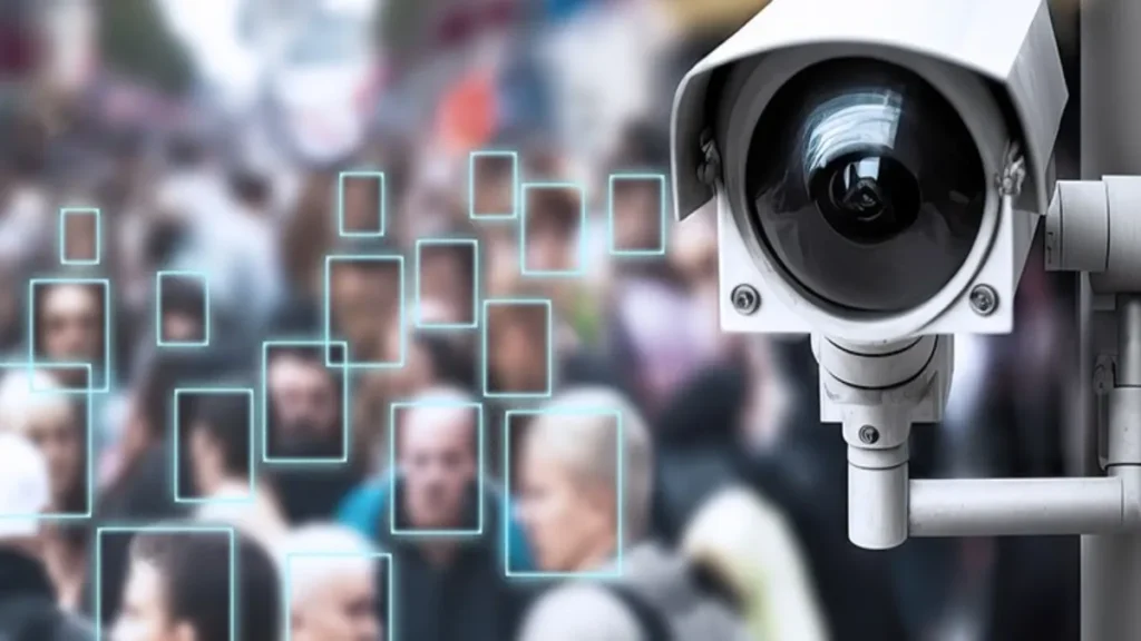 AI video analysis system identifying human actions in real-time across healthcare, security, and autonomous driving scenarios.