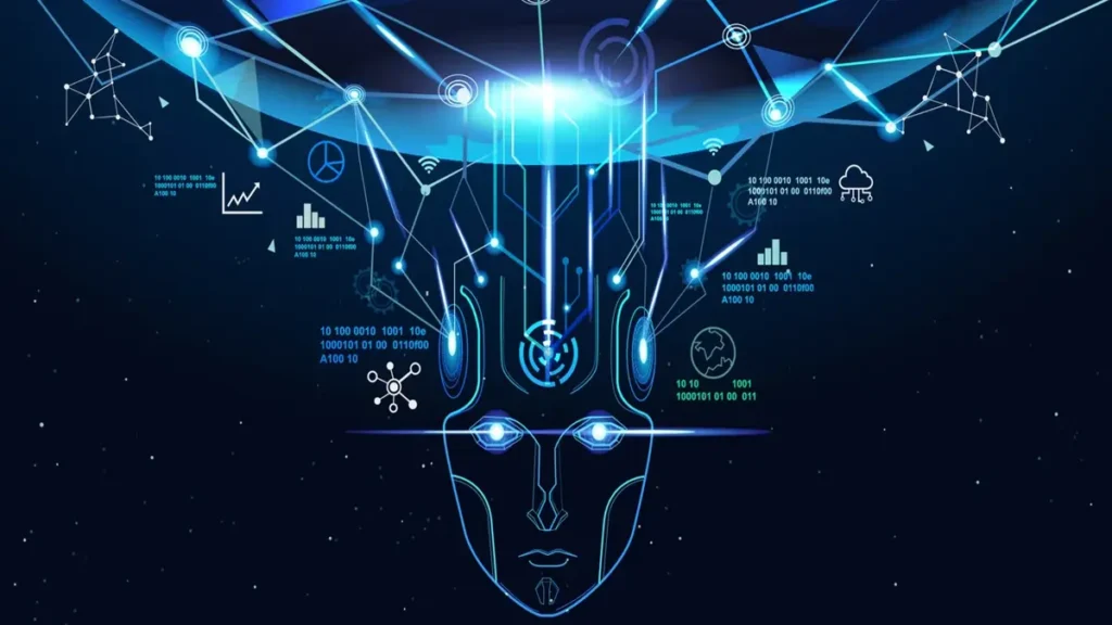 Illustration of AI algorithms with hidden layers, symbolizing the challenge of algorithmic transparency in technology.