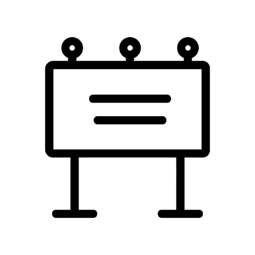 advertising banner icon isolated contour symbol illustration vector removebg preview