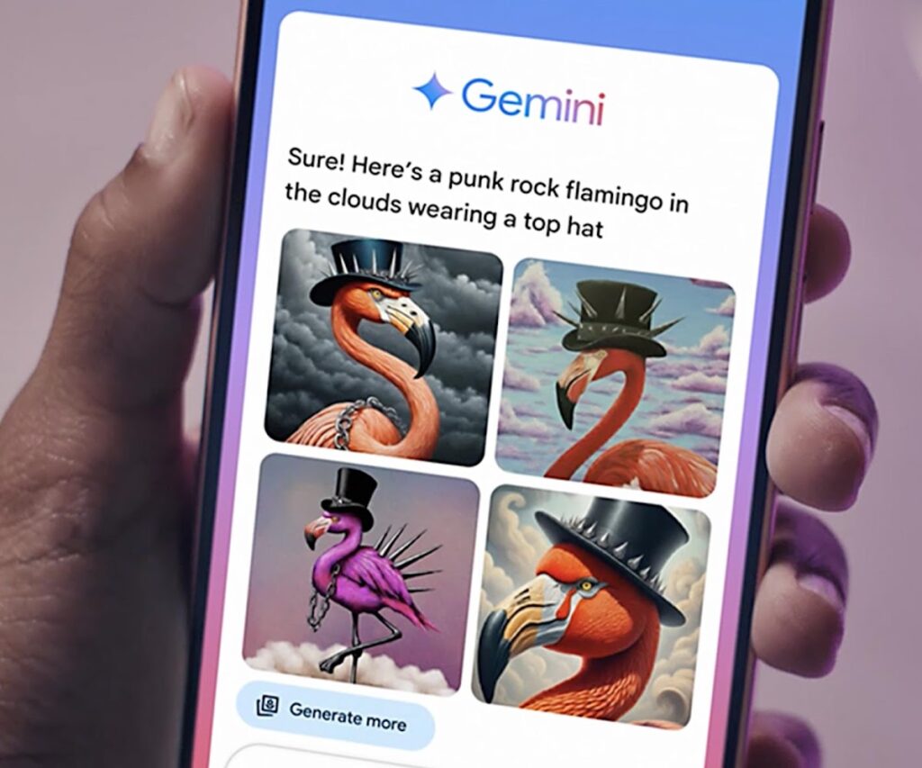 Gemini applied when asked to come up with a blog image was by using its Imagen 3 model to produce an abstract, cosmic design.