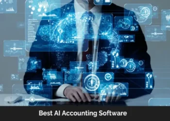 Dashboard of top-rated AI accounting software showing real-time tax compliance and deduction tracking for U.S. users in 2025.