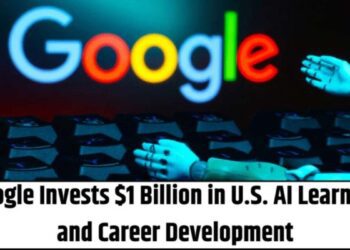 Google commits $1 billion to AI education and job training programs for U.S. college students.