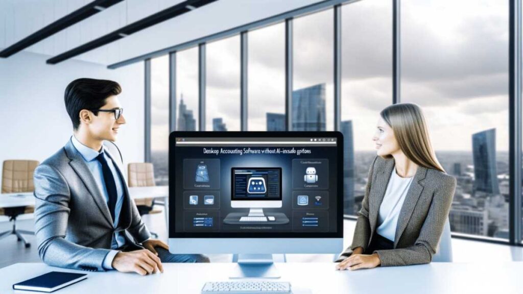 Dashboard view of top AI accounting software for taxes in 2025 with automated tax features