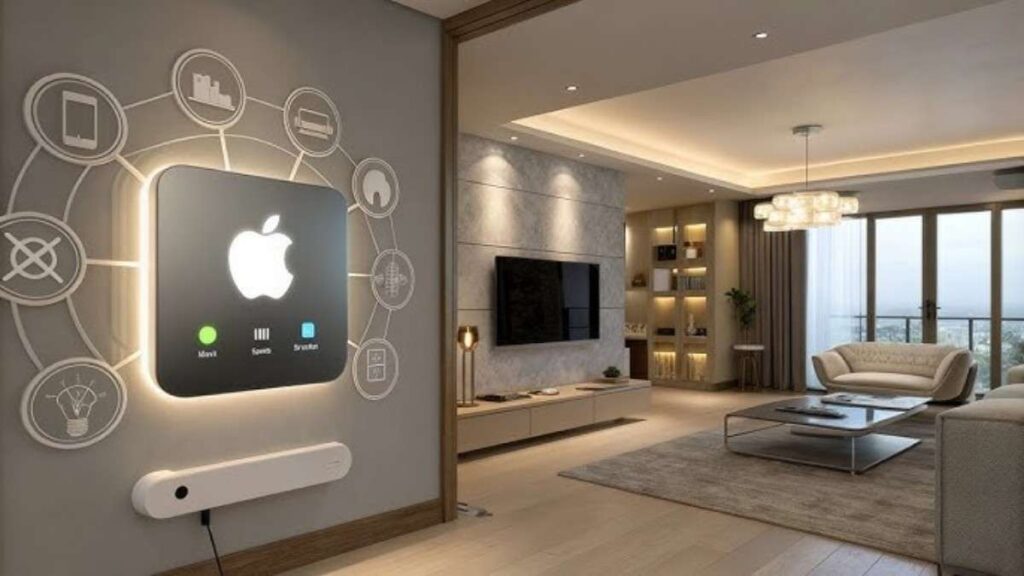 Apple headquarters in Cupertino, signaling its shift toward in-house AI development.