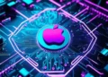 Apple AI answer engine concept visual, symbolizing its challenge to Google Search and ChatGPT with in-house development.