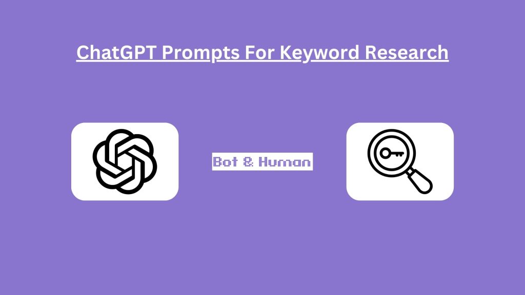 ChatGPT interface generating keyword research insights for SEO strategy.