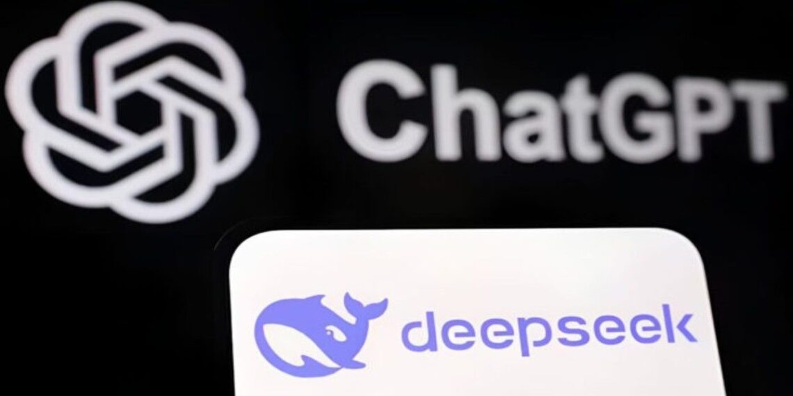DeepSeek AI model powered by Chinese-made chips competing with U.S. processors.