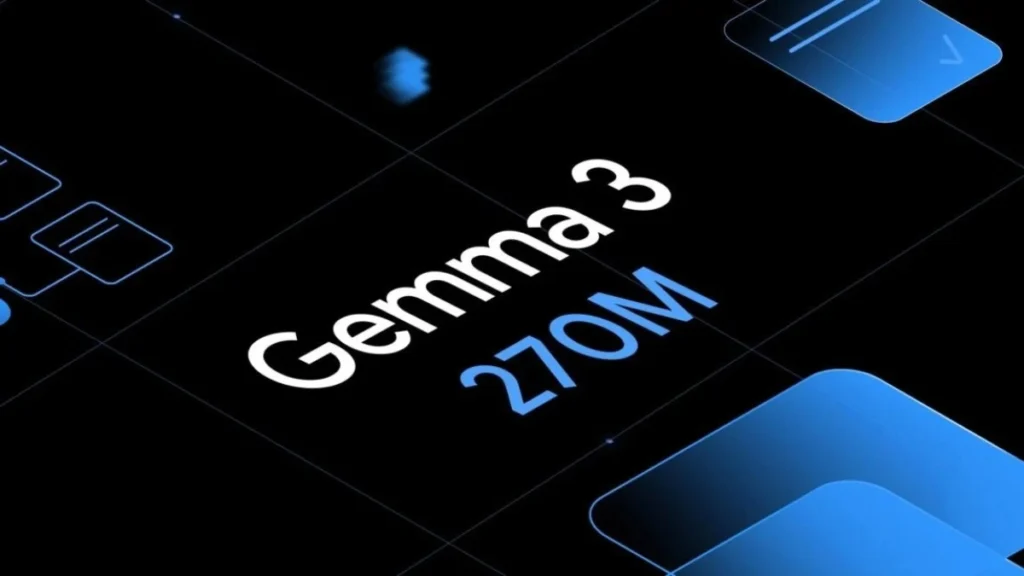 Gemma 3 270M AI model compared with larger billion-parameter systems for performance and efficiency.