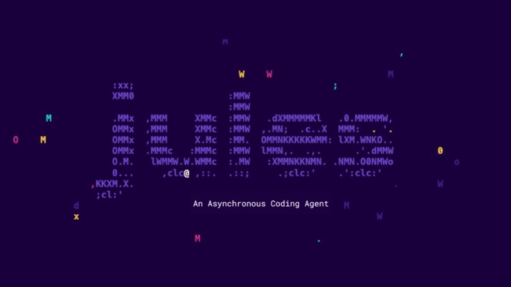 Jules AI coding agent running tasks asynchronously in Google Cloud without an IDE.