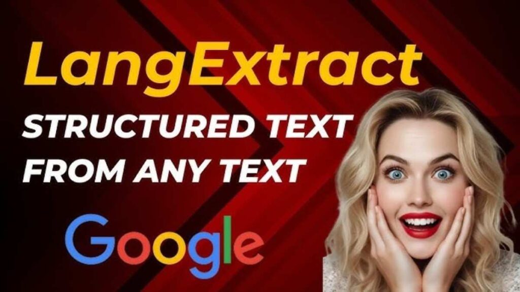 Screenshot showing Google’s LangExtract highlighting extracted text in a PDF with exact source references.