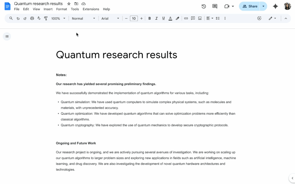 Google Docs Adds Gemini AI Audio: Natural Voices, Playback Controls