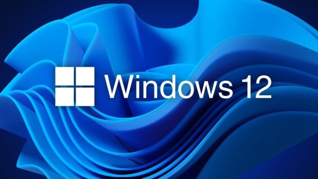 Windows 12 concept design showing AI-powered interface with predictive tools for U.S. users.