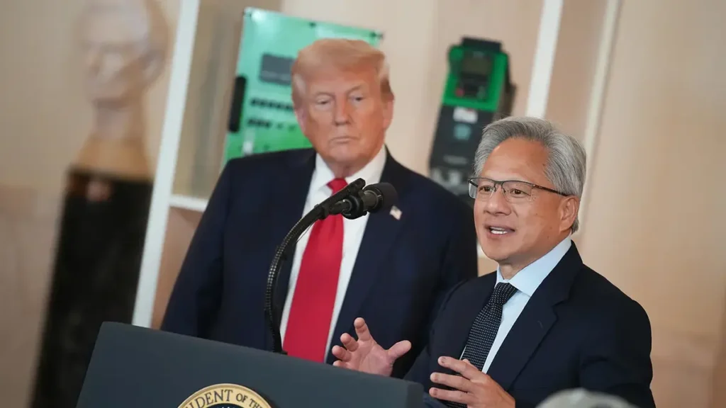 Earlier in the month, Trump said he might allow Nvidia to sell a watered-down version of its newest Blackwell GPU to China.