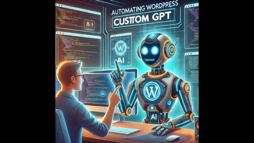 “AI automating WordPress development tasks for faster website creation in 2025”