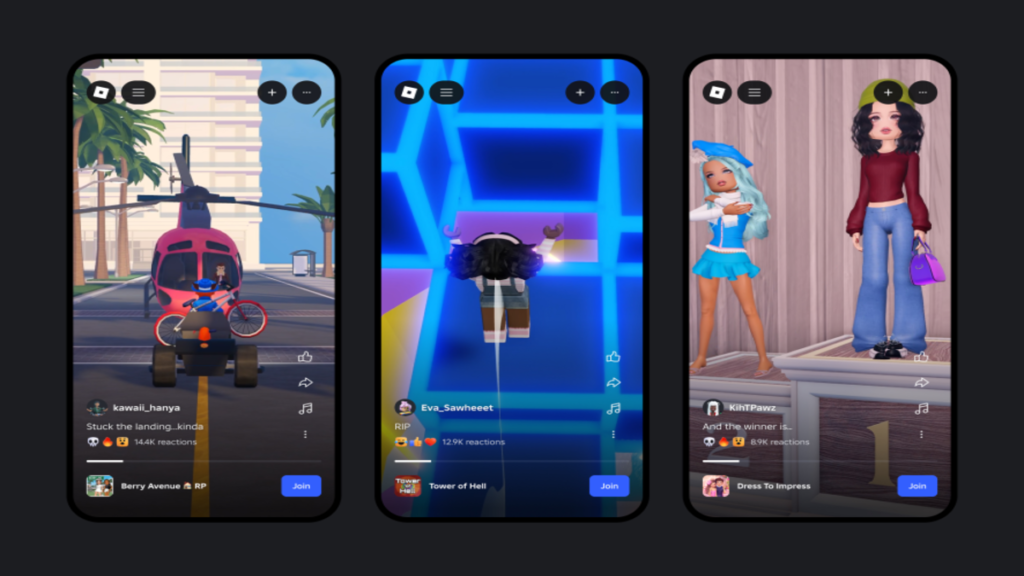 Roblox Moments brings gameplay to short-form video