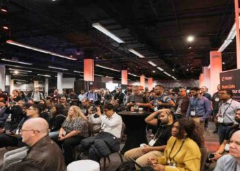 Attendees at the AI & Machine Learning Conference 2026 Toronto discussing research, development, and business applications of artificial intelligence.