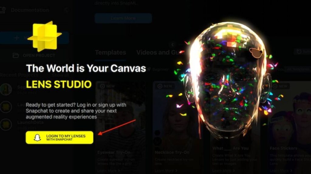 Snapchat explores the future of AI-powered creative Lenses with Imagine Lens.